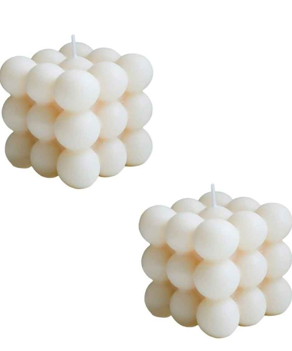 Hola Candles Big Bubble Candle - Assorted Colours | Citrus Sage Infinite